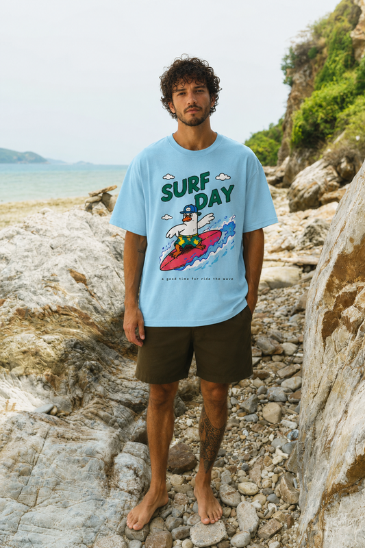 SURF DAY OVERSIZED TSHIRT