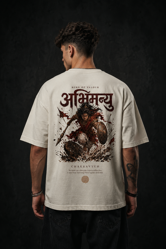 अभिमन्यु OVERSIZED T-SHIRT