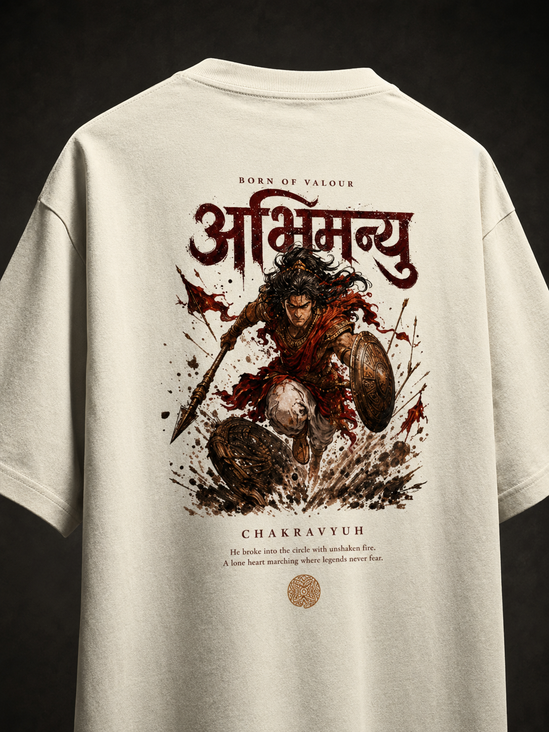अभिमन्यु OVERSIZED T-SHIRT
