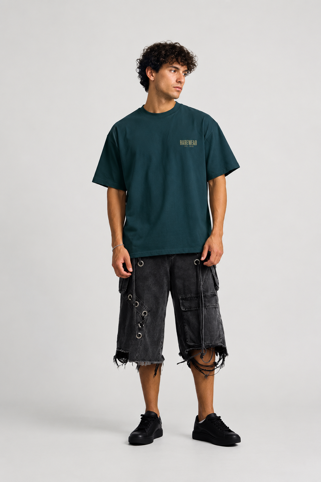 BORN TO BE RICH OVERSIZED T-SHIRT