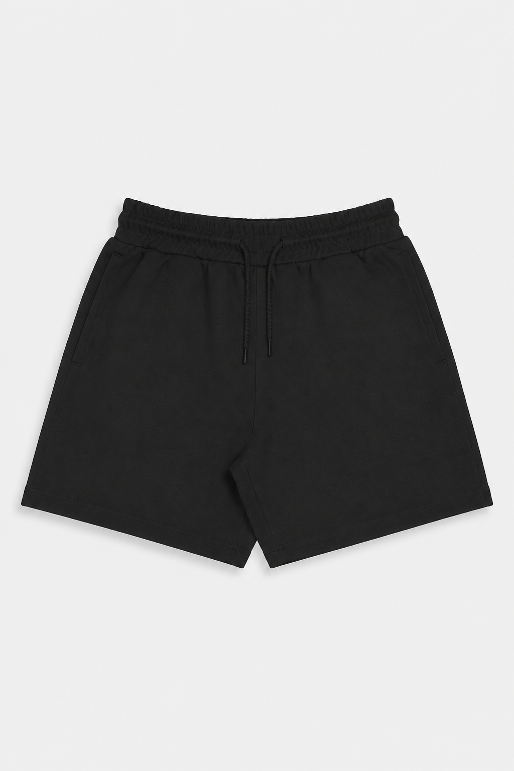 BLACK UNISEX LOUNGE SHORTS