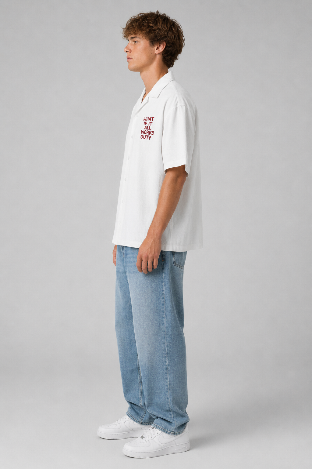 WHAT IF IT ALL WORKS OUT OVERSIZED SHIRT