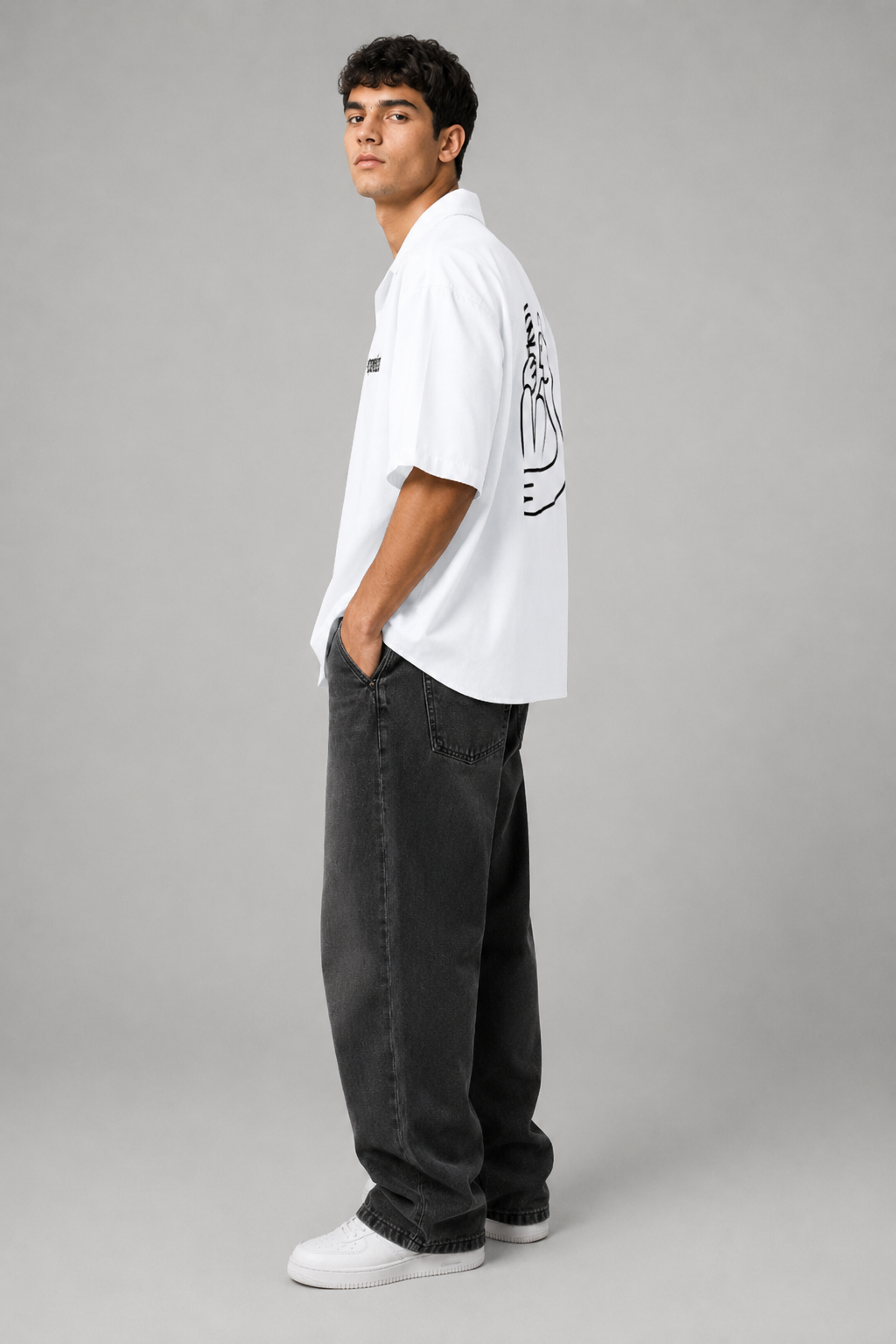 PERFECTLY IMPERFECT OVERSIZED SHIRT