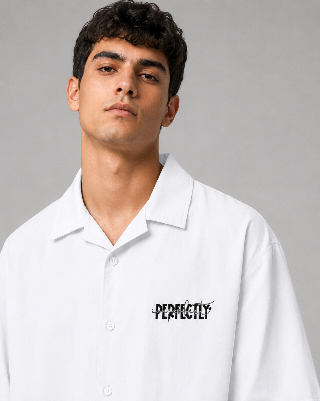 PERFECTLY IMPERFECT OVERSIZED SHIRT