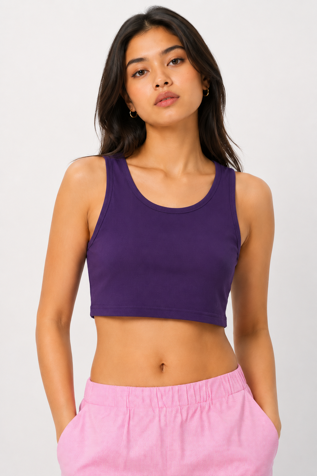 POWER PLAY PURPLE TANK TOP
