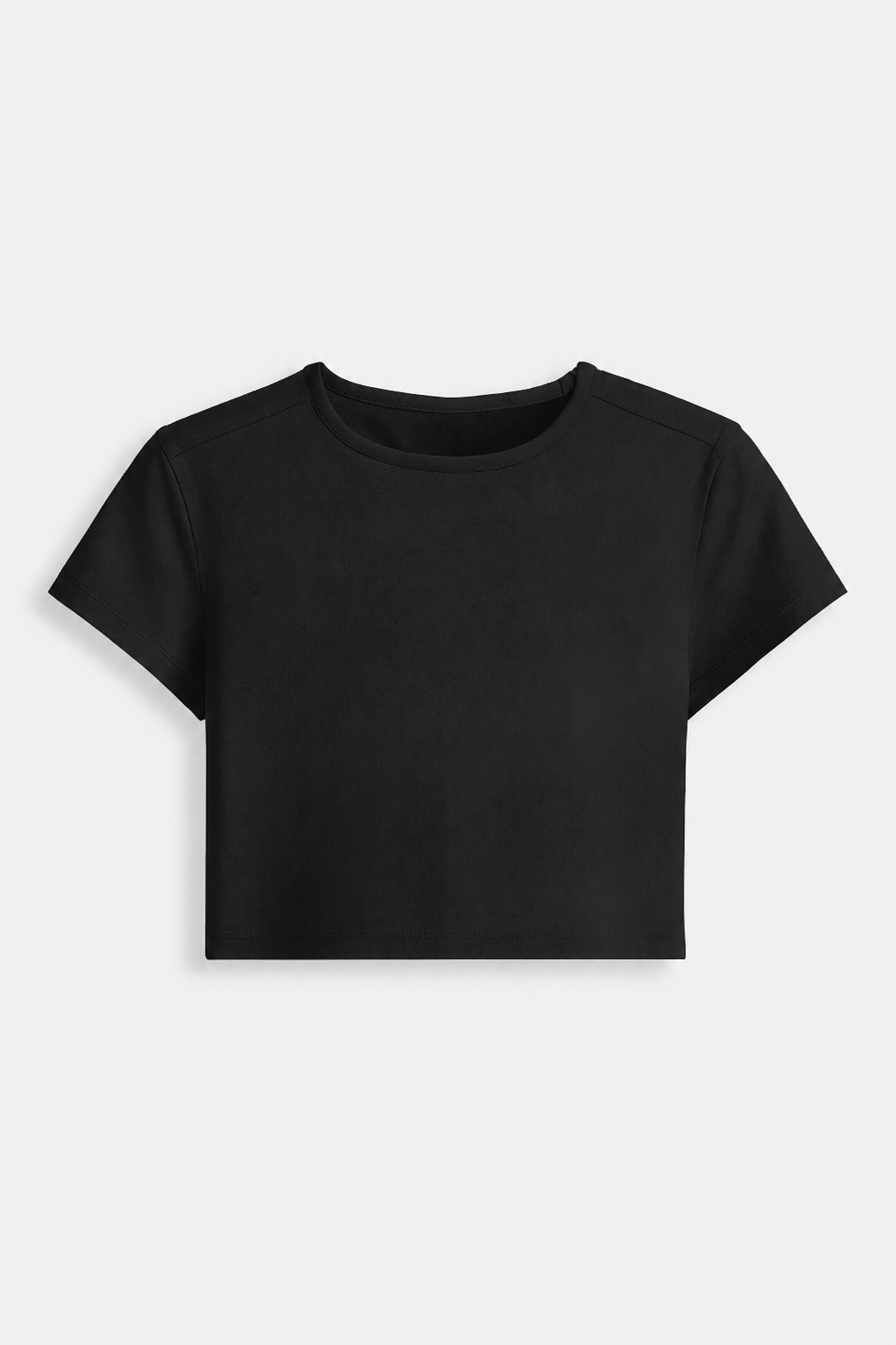 ESSENTIAL BLACK BABY TEE