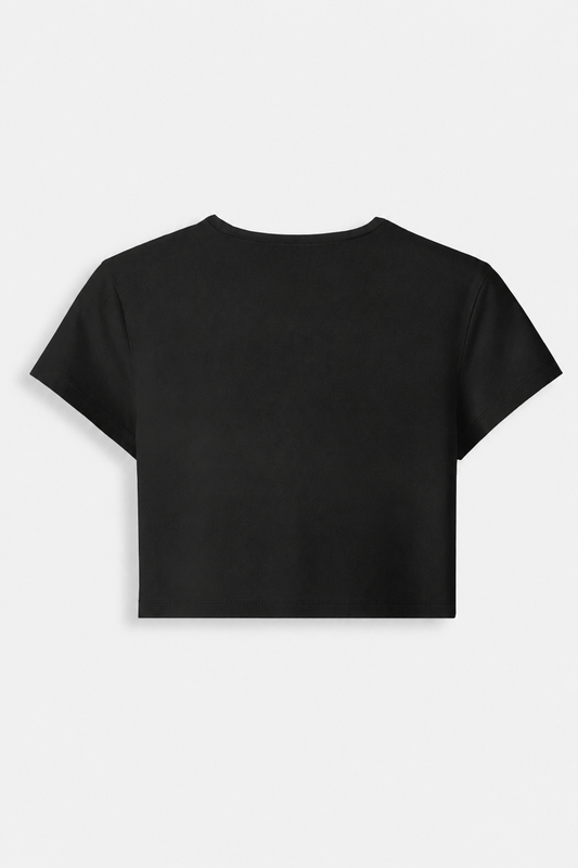 ESSENTIAL BLACK BABY TEE
