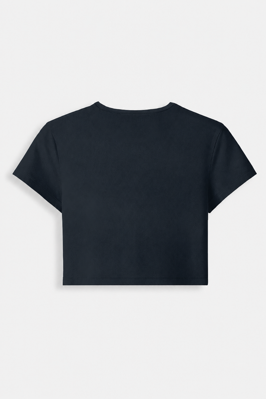 ESSENTIAL NAVY BLUE BABY TEE