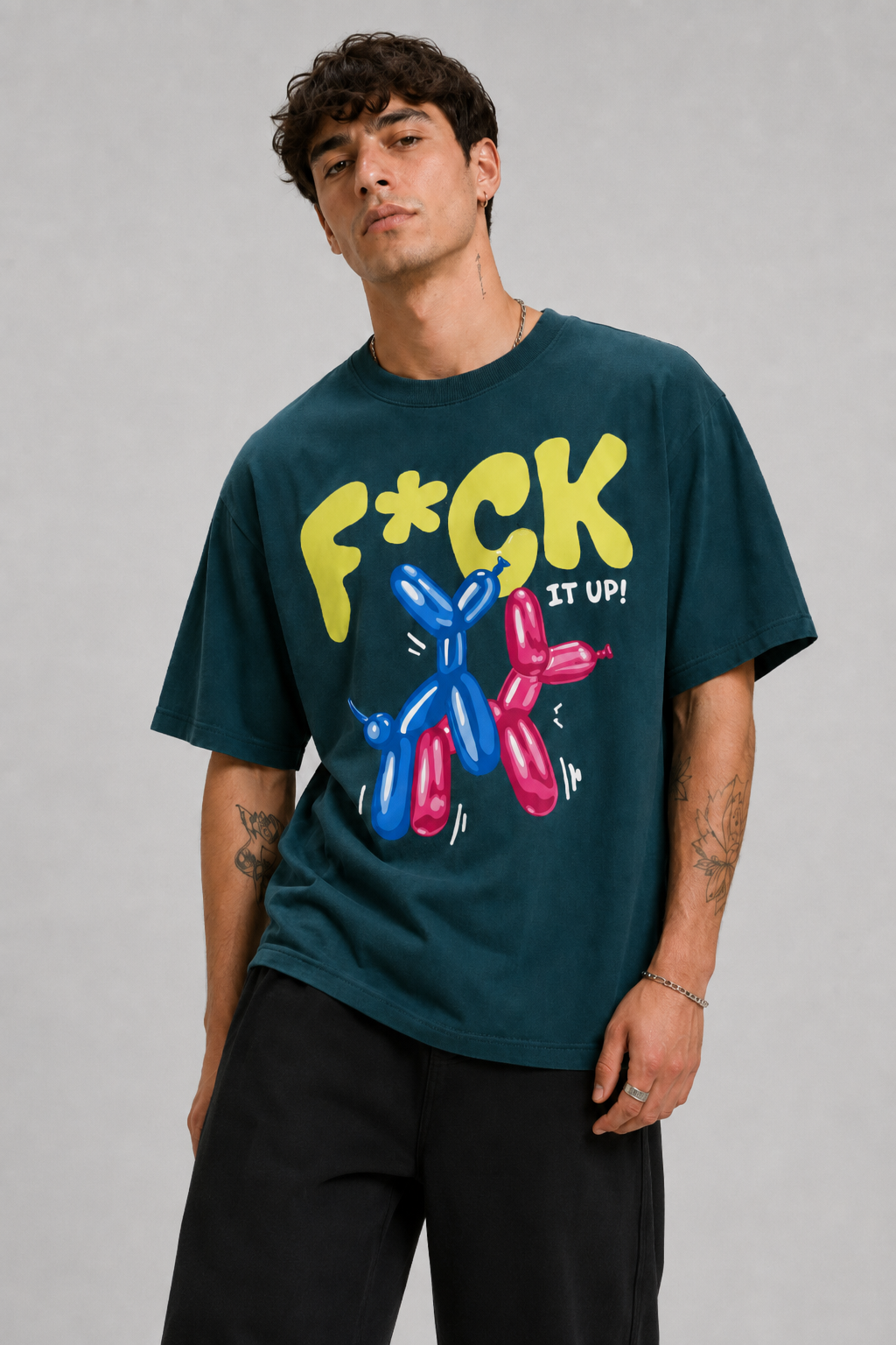 BALLOON RIOT OVERSIZED T-SHIRT
