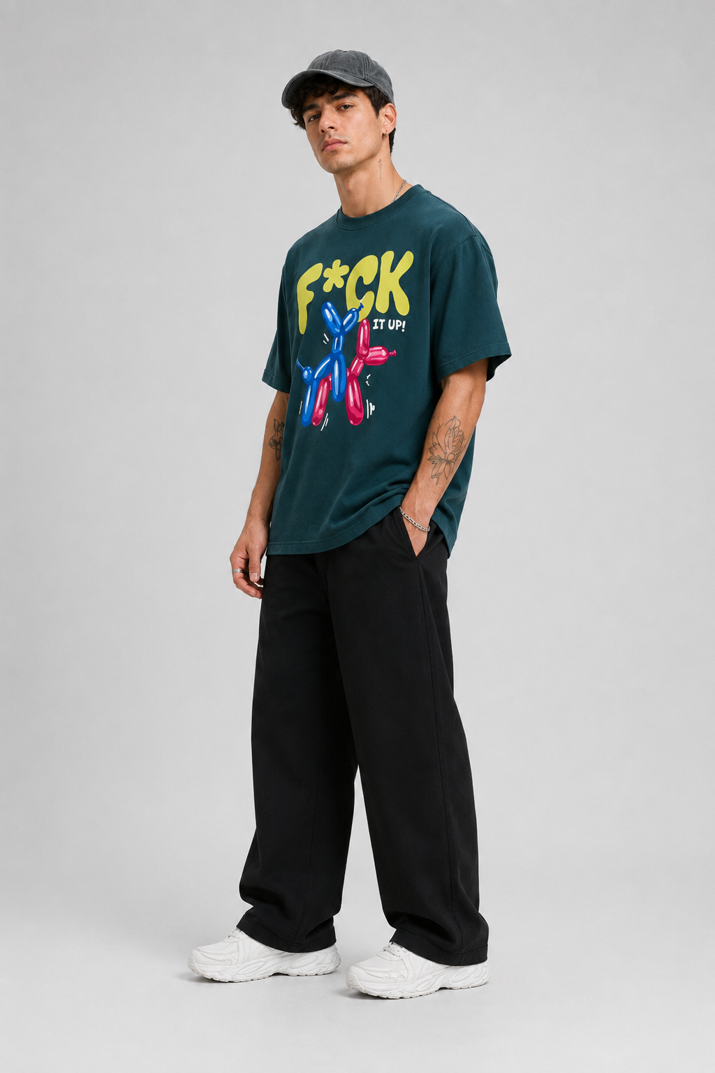 BALLOON RIOT OVERSIZED T-SHIRT