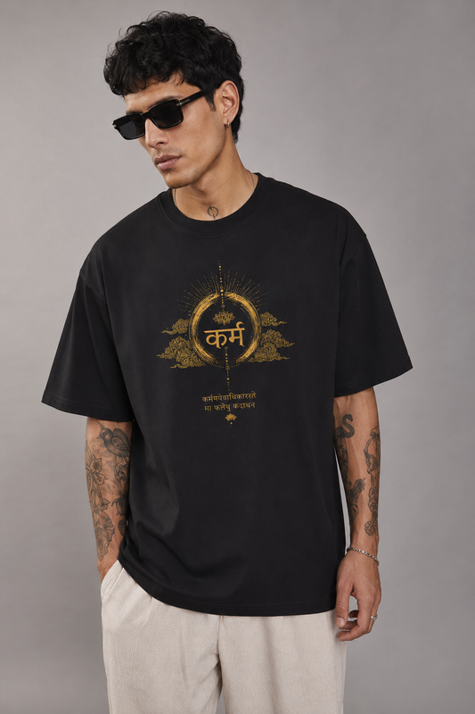 कर्म OVERSIZED T-SHIRT