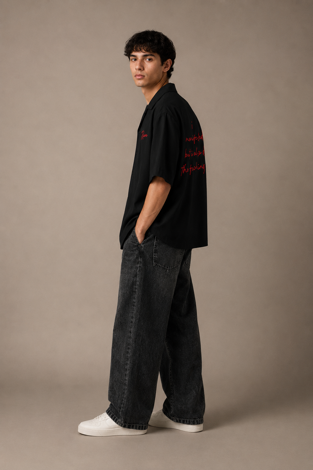 MANIFESTED BUT UNISEX OVERSIZED SHIRTS