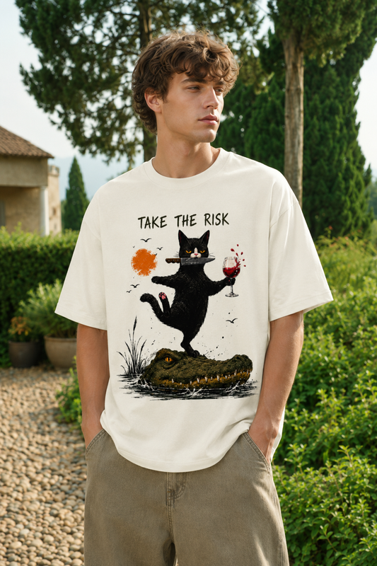 TAKE THE RISK OVERSIZED TSHIRT