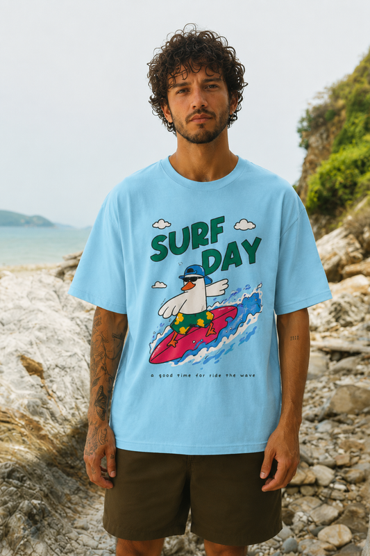 SURF DAY OVERSIZED TSHIRT
