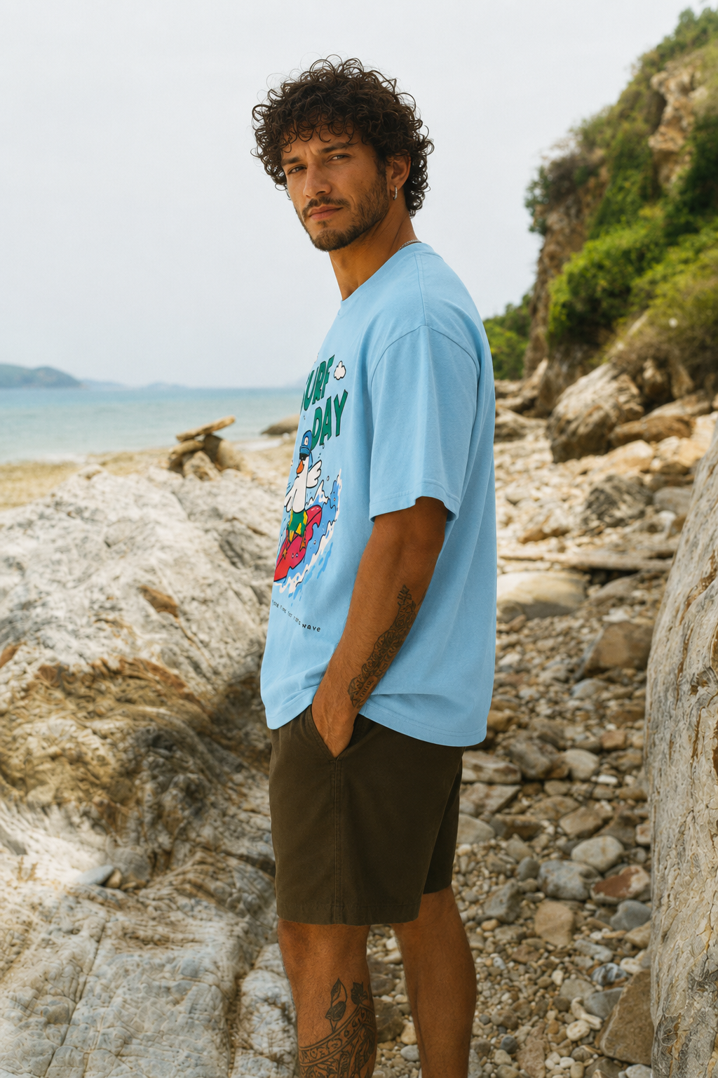 SURF DAY OVERSIZED TSHIRT
